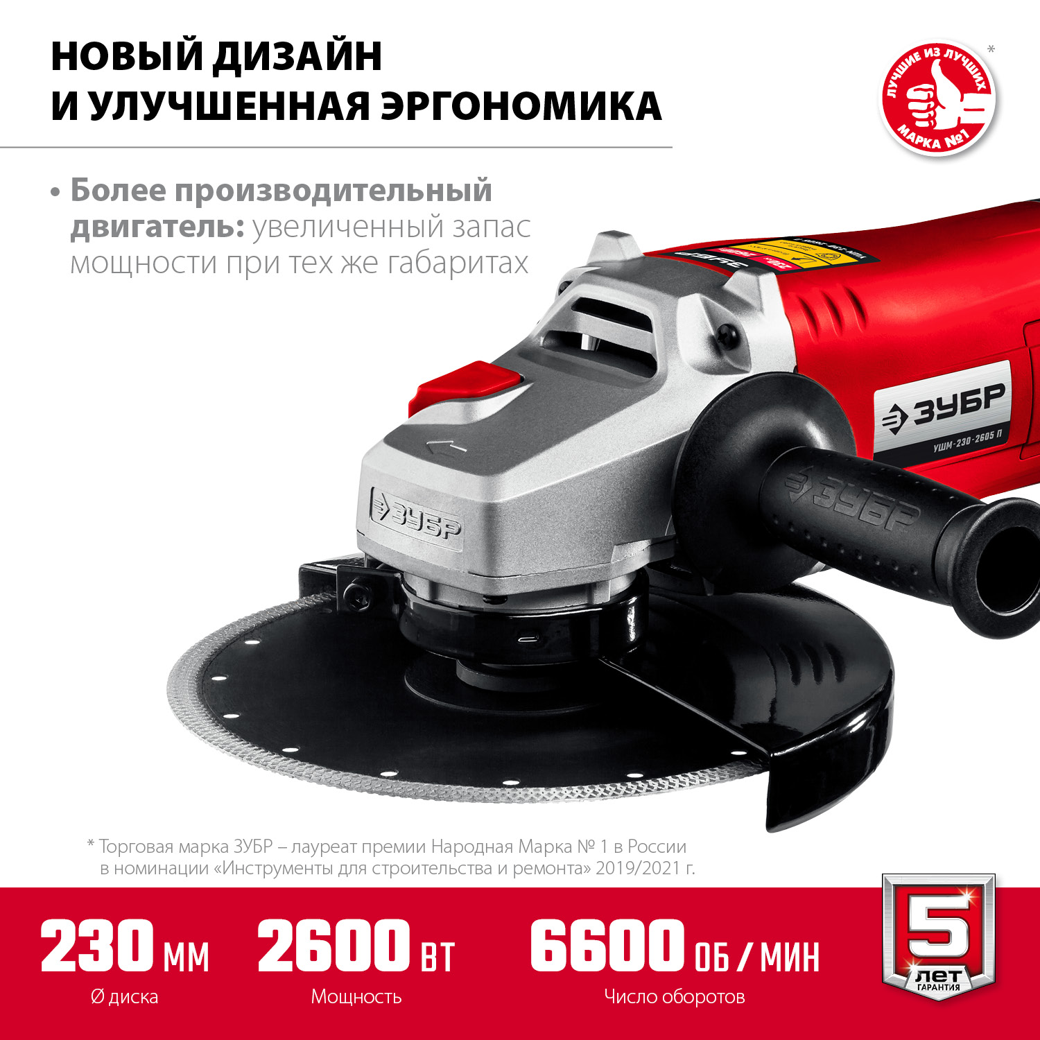 УШМ (Болгарка), 230 мм, компакт