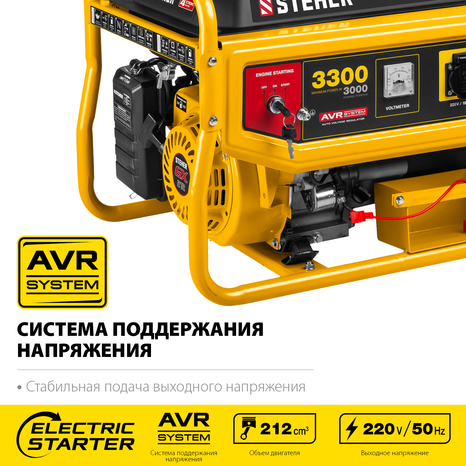 Генератор бензиновый