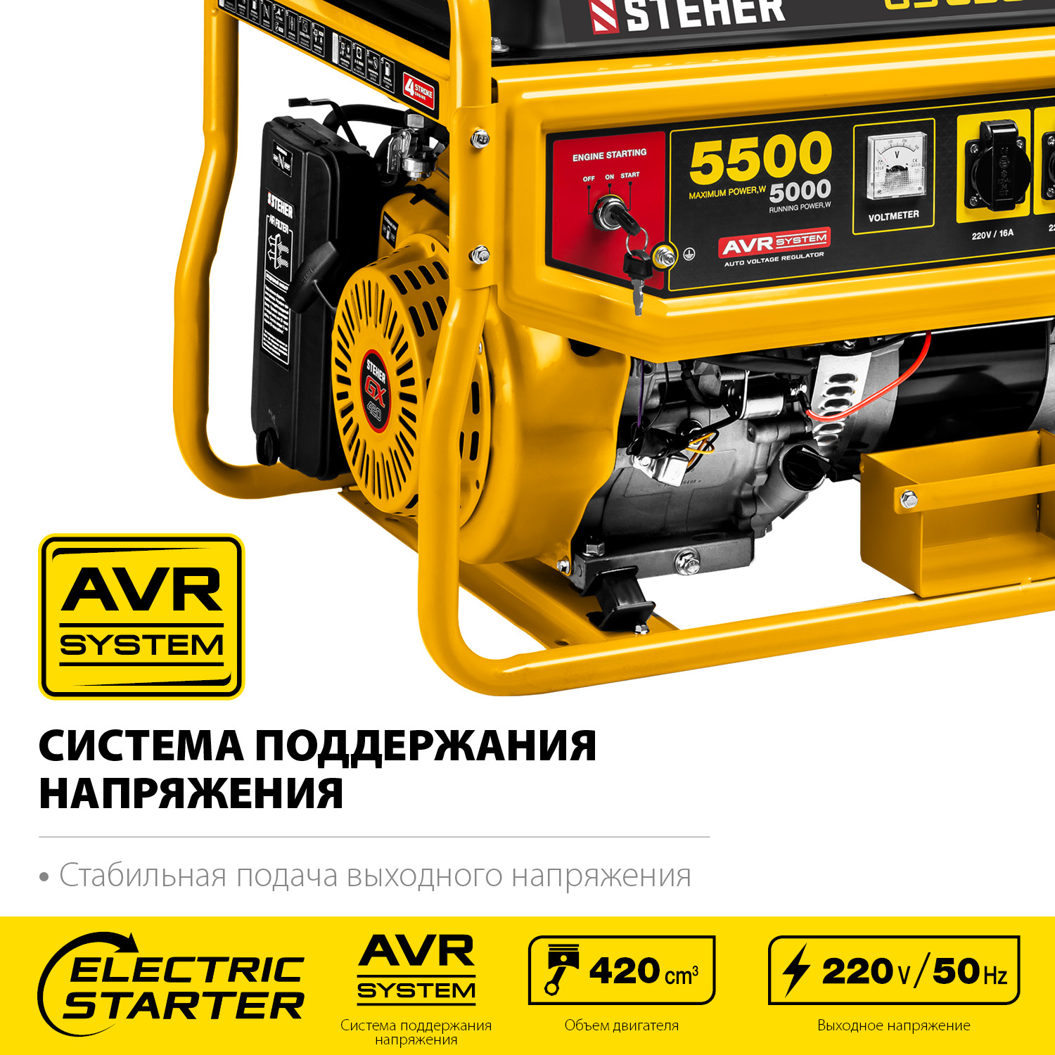 Генератор бензиновый