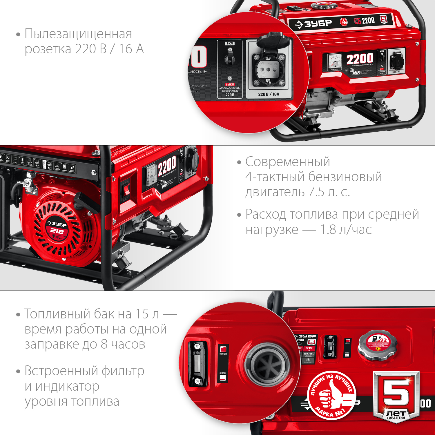 Генератор бензиновый
