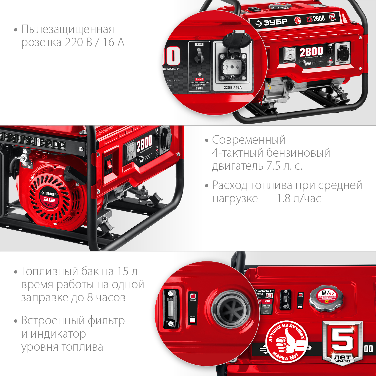 Генератор бензиновый