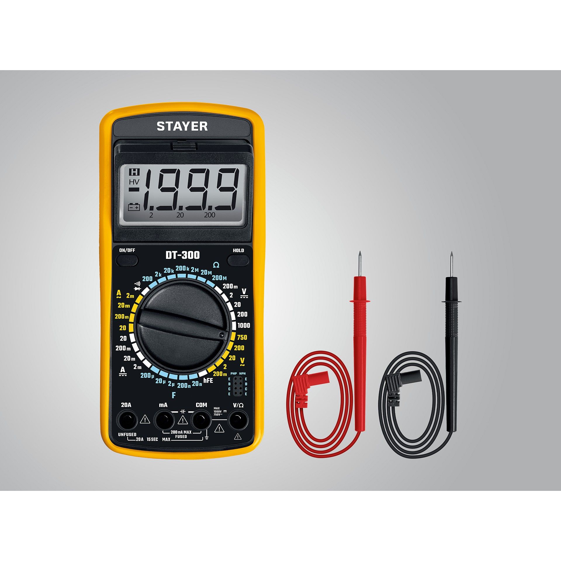 Мультиметр цифровой  DT-300
