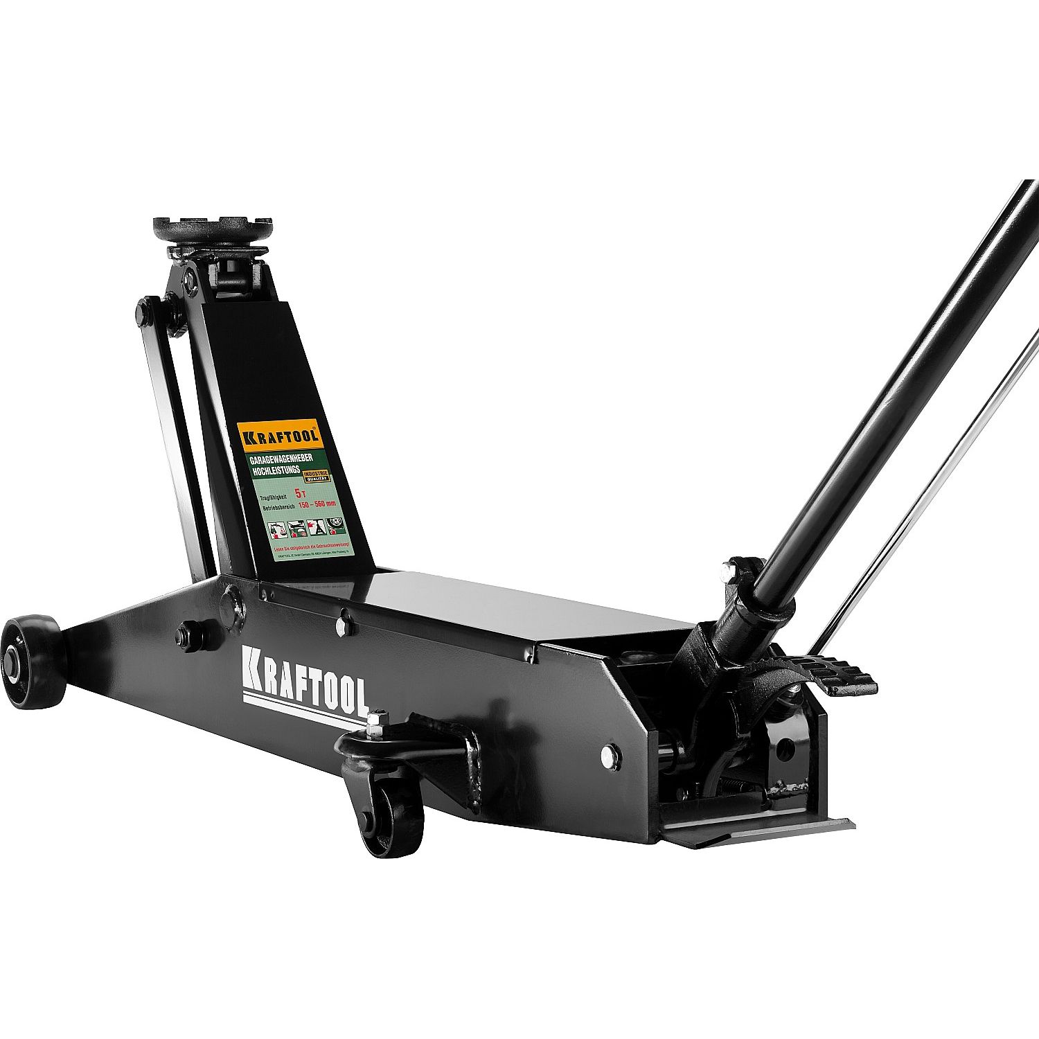 Домкраты подкатные гидравлические KRAFTOOL ″High-Lift″ для крупногабаритной техники