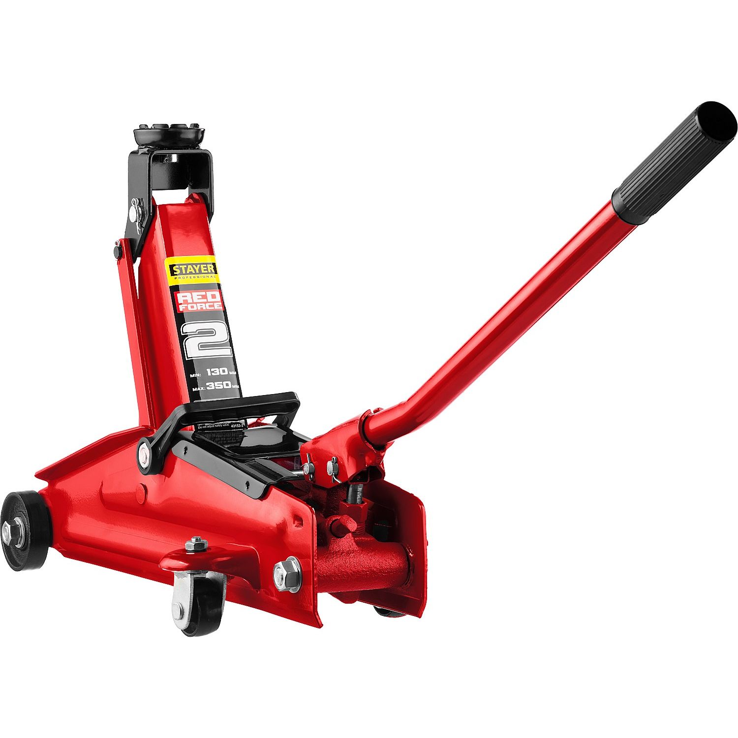 Домкраты подкатные гидравлические RED FORCE, 2 т, 130-350 мм