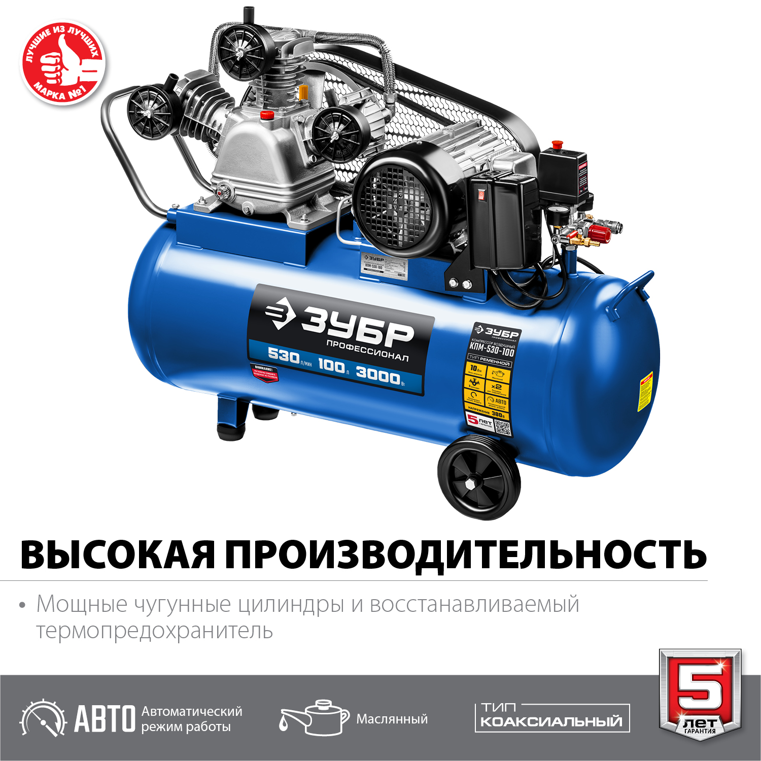 Компрессор электрический масляный