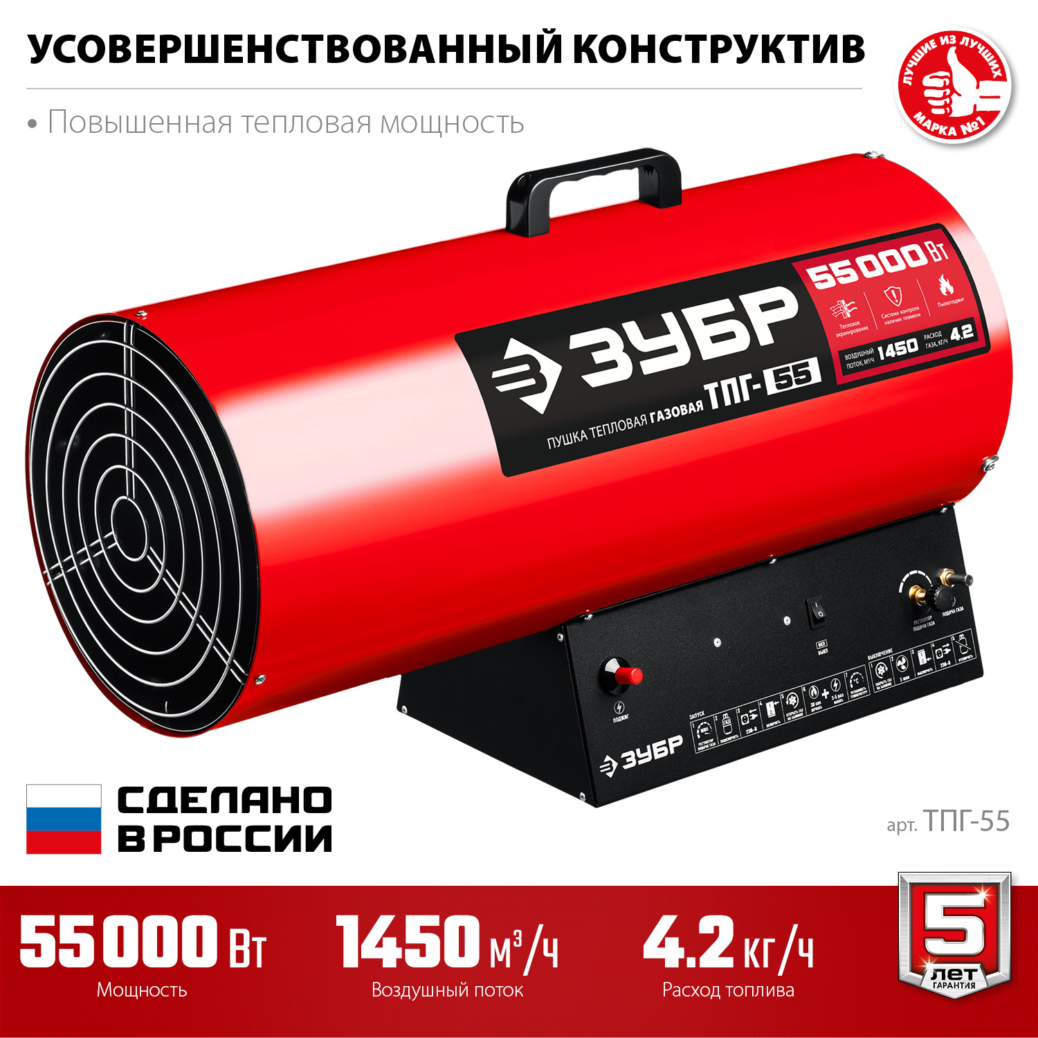 Пушка газовая, ТПГ