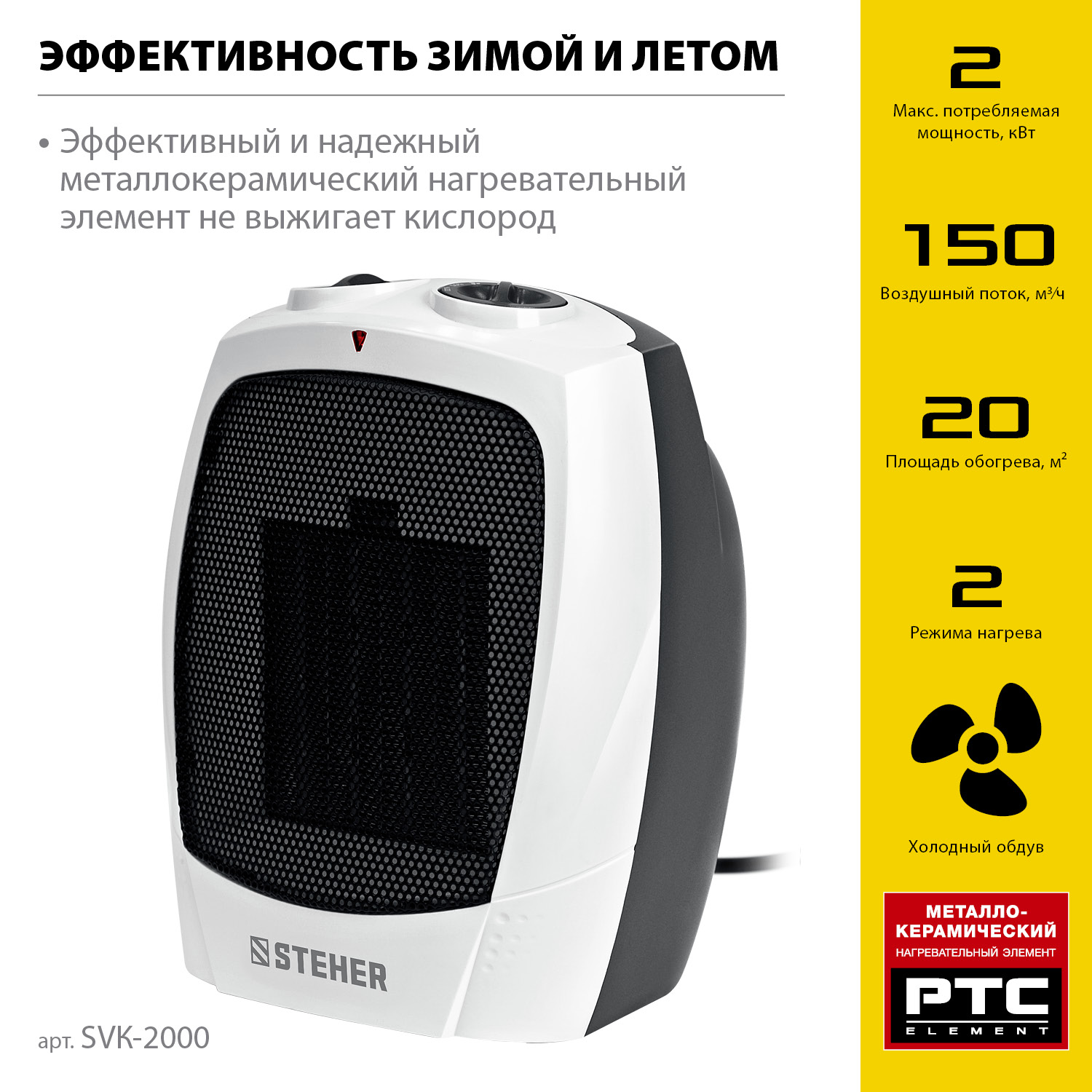 Тепловентилятор, SVK