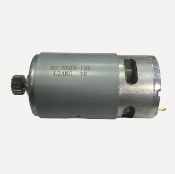 Двигатель RS-580S DC 18V с шестерней Z15 в сборе (EV 58-59) ss для ДШЛ-185-22