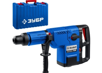 ЗУБР 52 мм, 1500 Вт, перфоратор SDS-Max, Профессионал ЗПМ-52-1500 ЭК