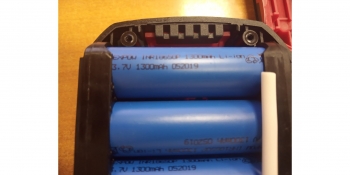 Аккумуляторный элемент 3.7V 1300mAh Li-ion 18650