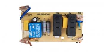 Выключатель MSB-13B4-B 250V 4A в сборе с платой JM3100G-230V